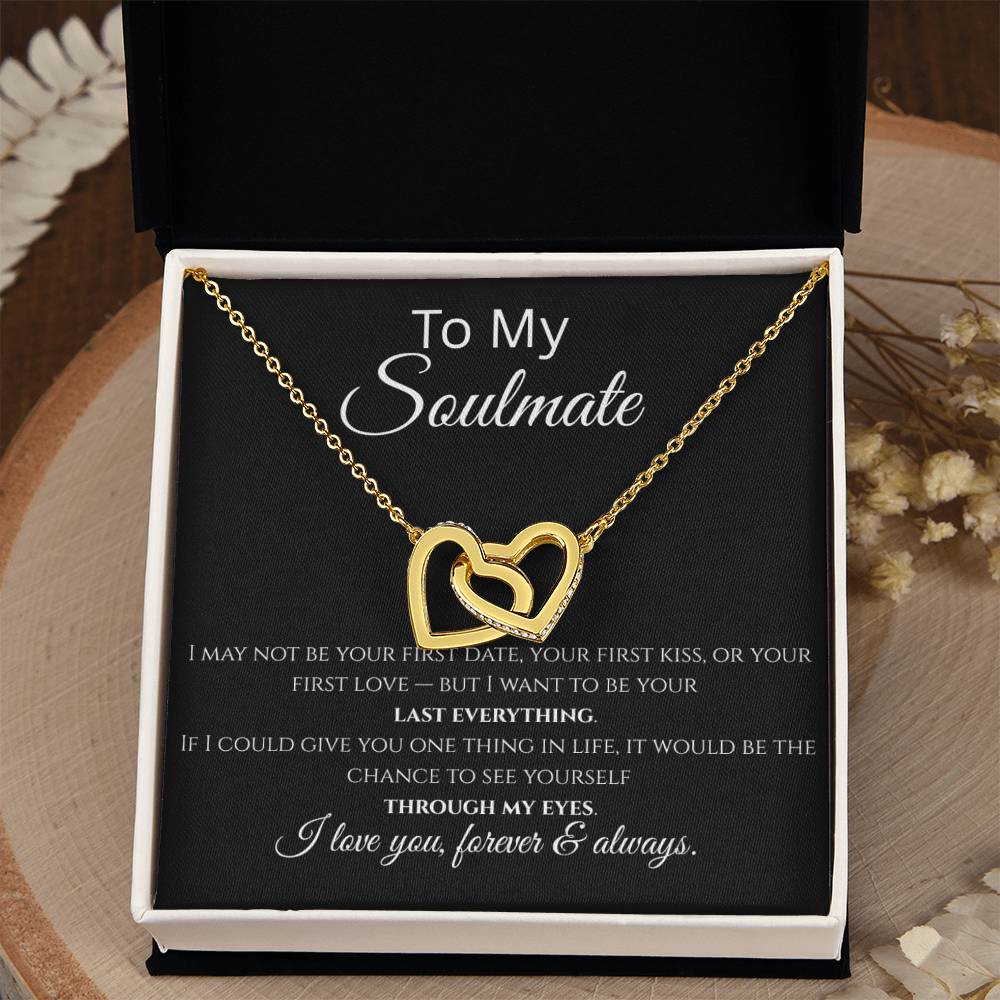 Forever & Always – Romantic Interlocking Hearts Necklace for Her