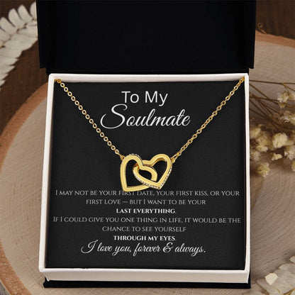 Forever & Always – Romantic Interlocking Hearts Necklace for Her