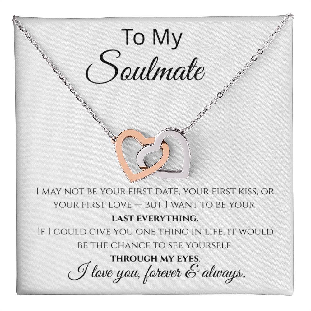 Forever & Always – Romantic Interlocking Hearts Necklace for Her