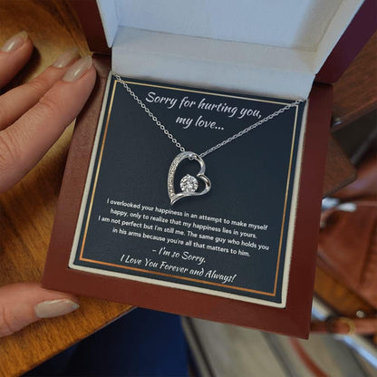 Forgive Me Necklace Gift Set