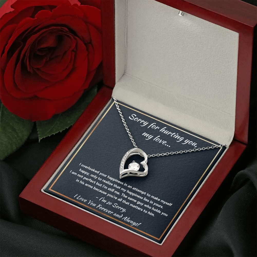 Forgive Me Necklace Gift Set