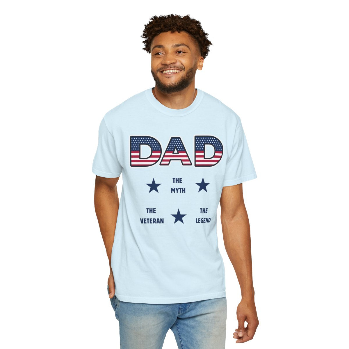 Dad The Veteran, The Myth, The Legend Patriotic T-Shirt