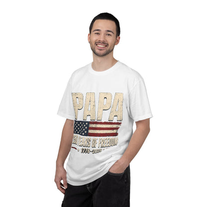 Dad 250 Years of Freedom Patriotic T-Shirt