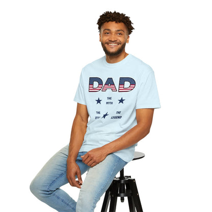 Dad The Veteran, The Myth, The Legend Patriotic T-Shirt