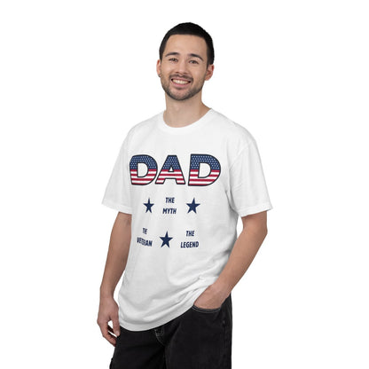 Dad The Veteran, The Myth, The Legend Patriotic T-Shirt