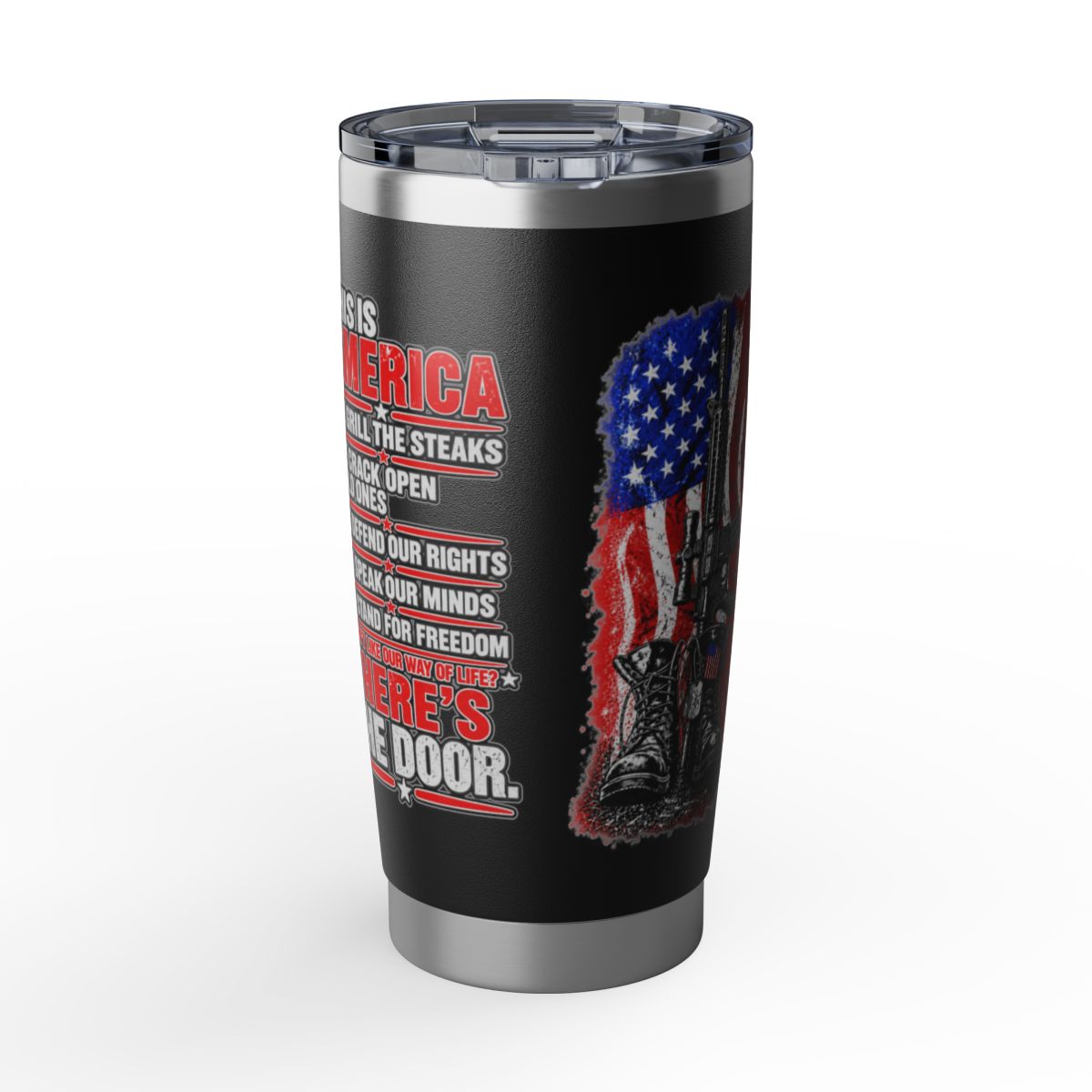 This Is America T-Shirt + 20oz Tumbler Bundle