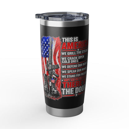 This Is America T-Shirt + 20oz Tumbler Bundle