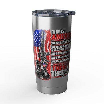 This Is America T-Shirt + 20oz Tumbler Bundle